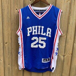 Adidas Ben Simmons Jersey Philadelphia 76ers Jersey Small